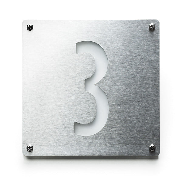 3" NMP Residential Numeral Plates