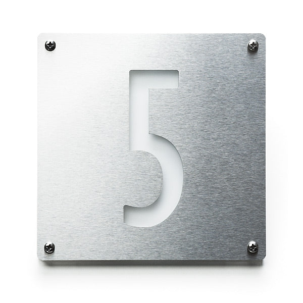 3" NMP Residential Numeral Plates