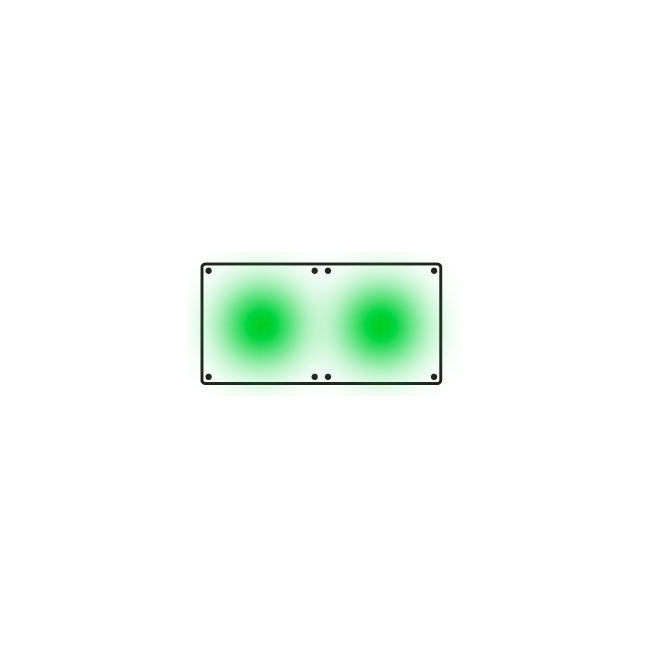 NMIP Illuminated Panels for 3" NMP Residential Numeral Plates