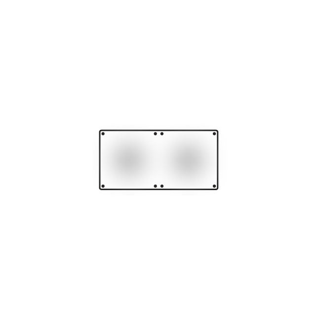 NMIP Illuminated Panels for 3" NMP Residential Numeral Plates