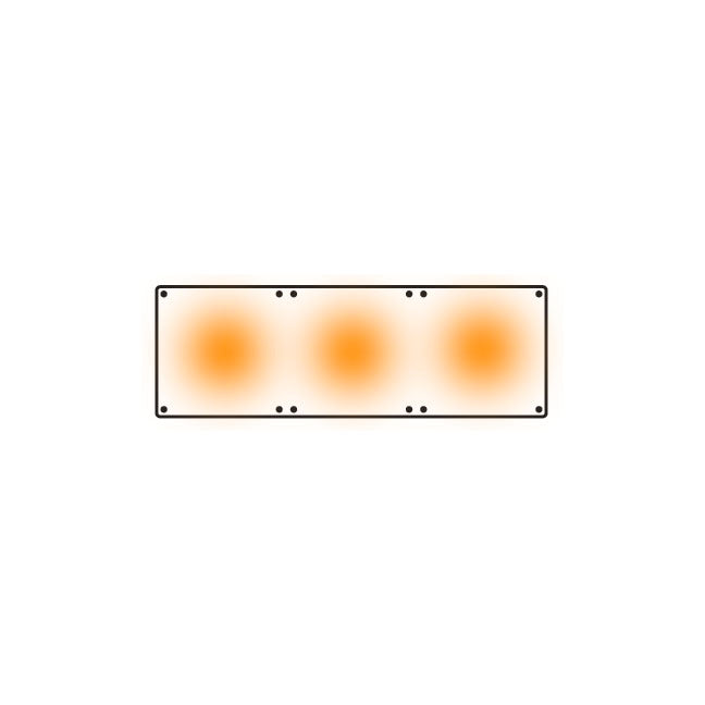 NMIP Illuminated Panels for 3" NMP Residential Numeral Plates