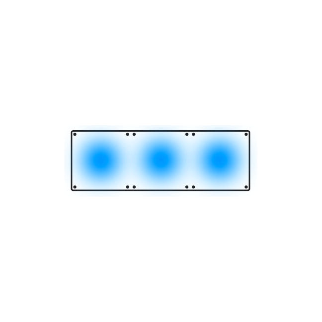 NMIP Illuminated Panels for 3" NMP Residential Numeral Plates