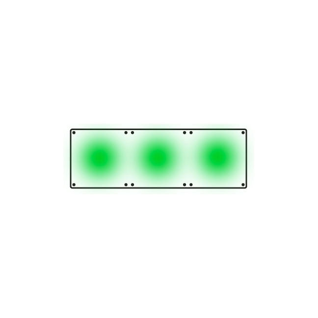 NMIP Illuminated Panels for 3" NMP Residential Numeral Plates