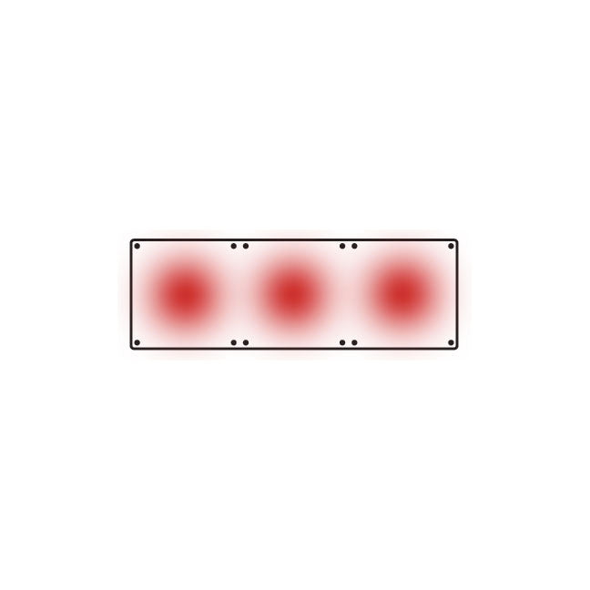 NMIP Illuminated Panels for 3" NMP Residential Numeral Plates