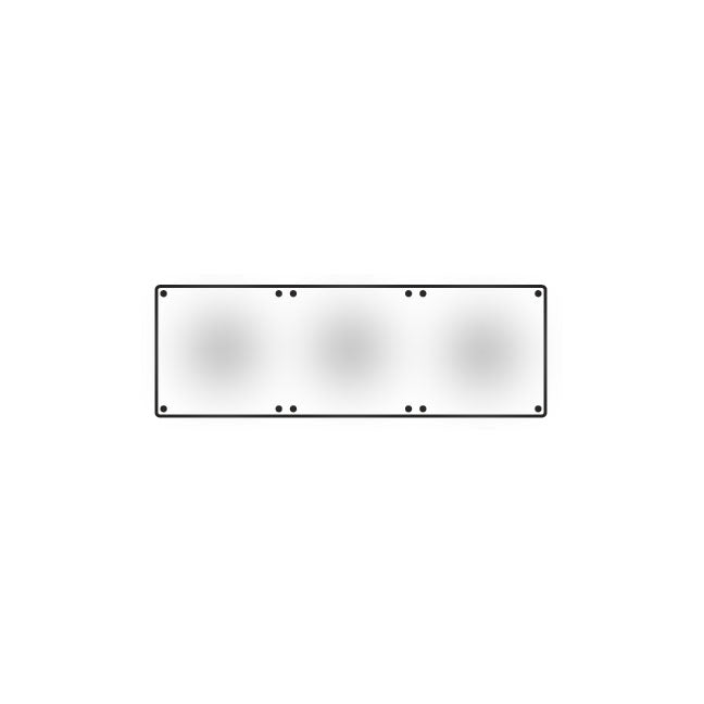 NMIP Illuminated Panels for 3" NMP Residential Numeral Plates