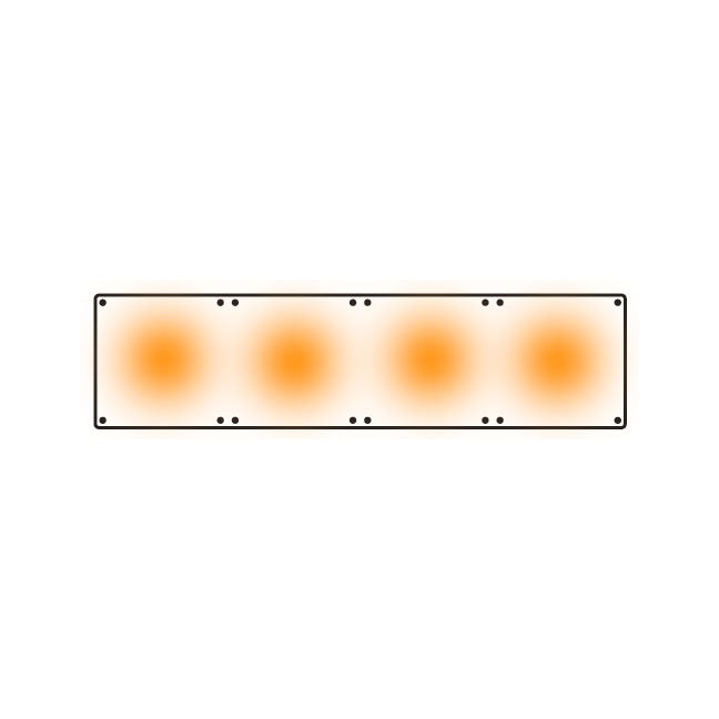 NMIP Illuminated Panels for 3" NMP Residential Numeral Plates