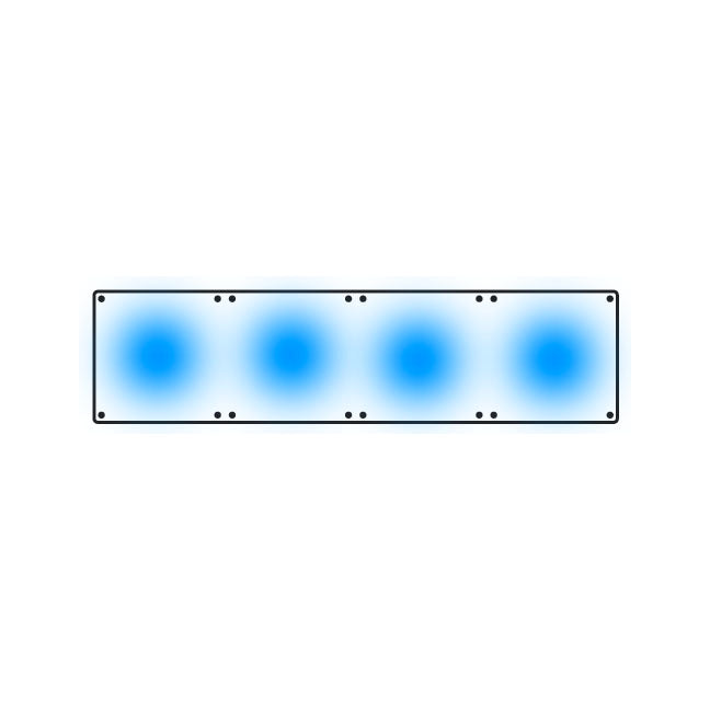 NMIP Illuminated Panels for 3" NMP Residential Numeral Plates