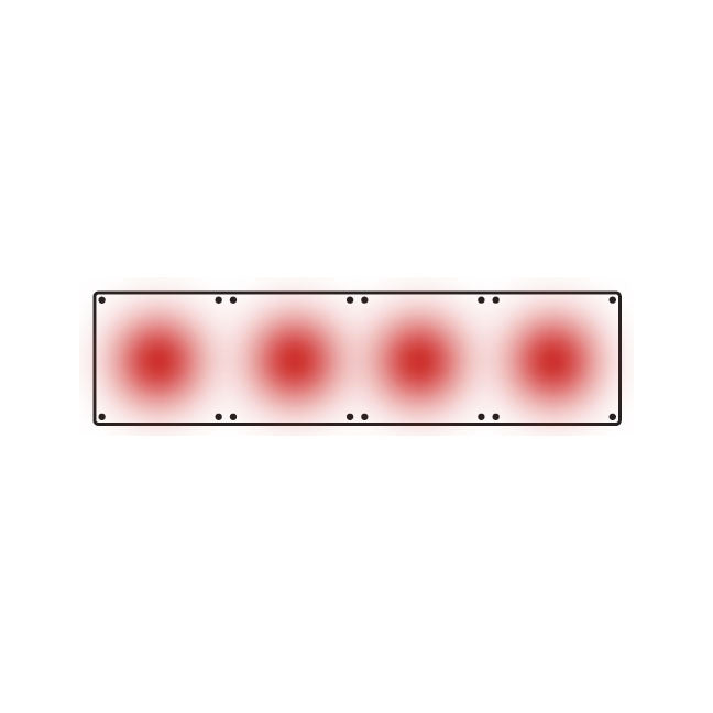 NMIP Illuminated Panels for 3" NMP Residential Numeral Plates