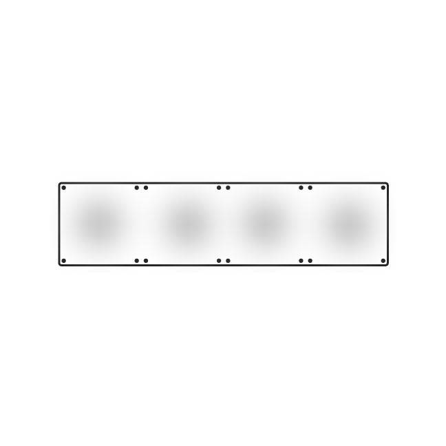 NMIP Illuminated Panels for 3" NMP Residential Numeral Plates
