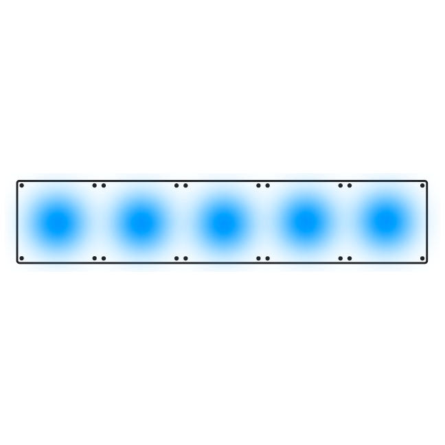 NMIP Illuminated Panels for 3" NMP Residential Numeral Plates