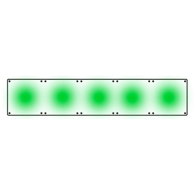 NMIP Illuminated Panels for 3" NMP Residential Numeral Plates