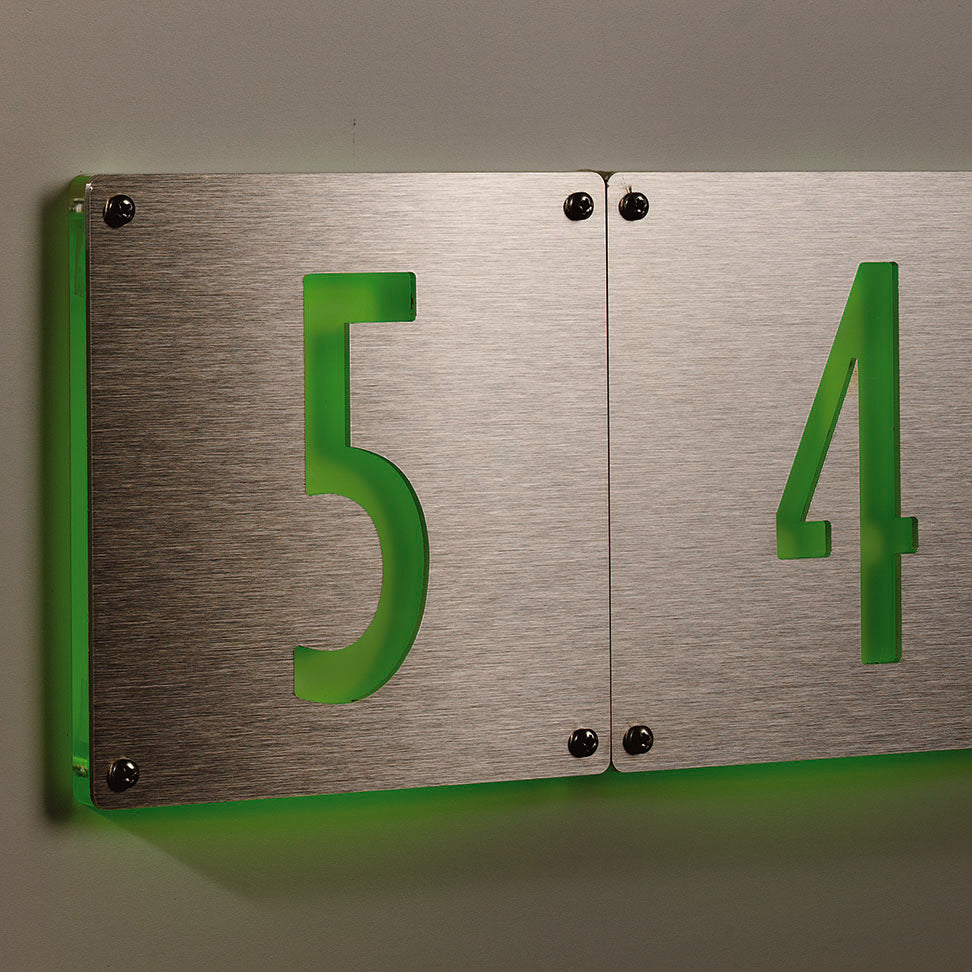 NMIP Illuminated Panels for 3" NMP Residential Numeral Plates