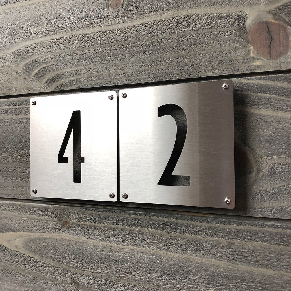 3" NMP Residential Numeral Plates