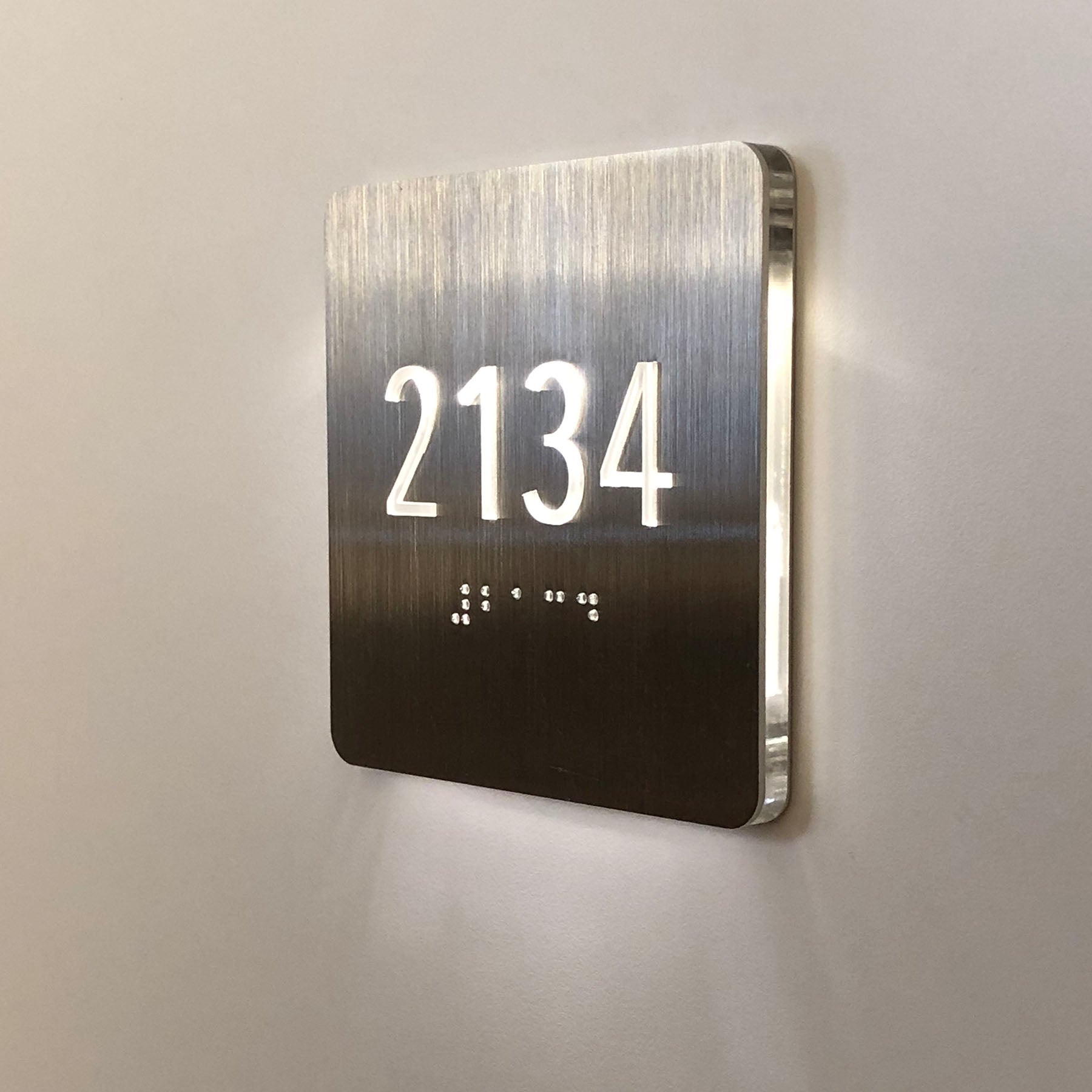 Custom Unit Number Sign Examples – M-I-N-T